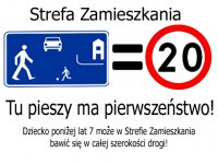 Plakat strefa Zamieszkania