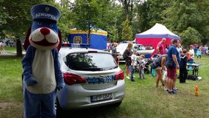 Piknik z udziałem policji