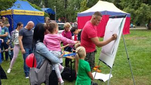 Piknik z udziałem policji
