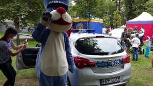 Piknik z udziałem policji