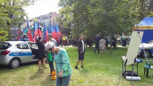 Piknik z udziałem policji