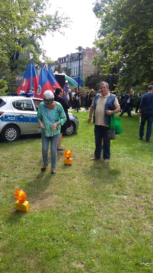 Piknik z udziałem policji