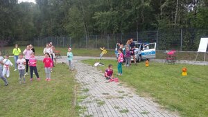 Piknik z udziałem policji