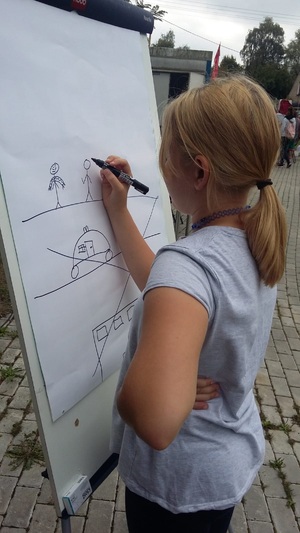 Piknik z udziałem policji