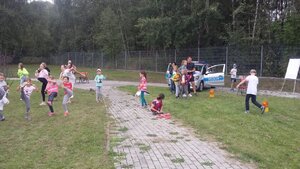 Piknik z udziałem policji