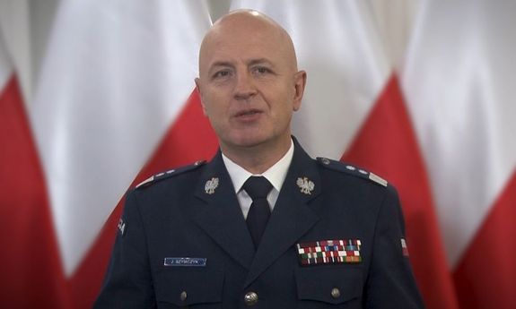 Na zdjęciu komendant głowny policji generał Jarosław Szymczyk
