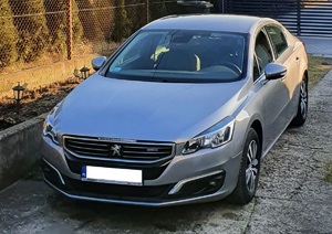 Peugeot 508 skradziony w Gliwicach