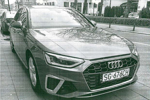 Na zdjęciu samochód marki Audi A4