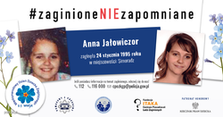 Plakat propagujący zaginięcie dziewczyny