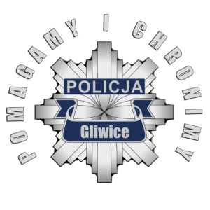 Logo: gwiazda Gliwickiej Policji