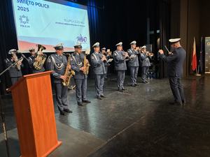 Koncert Orkiestry Policji  Województwa Śląskiego