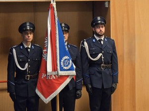 Poczet sztandarowy Policji