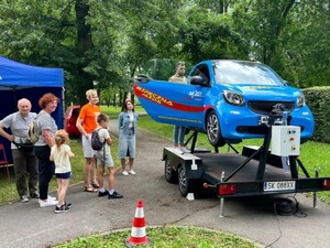 Symulator dachowania na pikniku