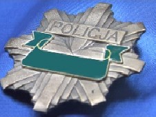 Na zdjęciu gwiazda policyjna