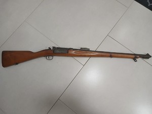 Karabinek KRAG po rekonstrukcji.