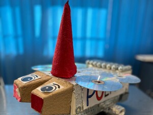 Praca plastyczna zgłoszona do konkursu "Radiowóz przyszłości"