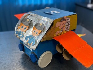 Praca plastyczna zgłoszona do konkursu "Radiowóz przyszłości"